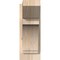 Ekena Millwork Imperial Slat Smooth Outlooker, Douglas Fir, 7 1/2"W x 16"D x 20"H OUT08X16X20IMP06SDF - alternate 3